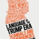 book cover of language in the trump era